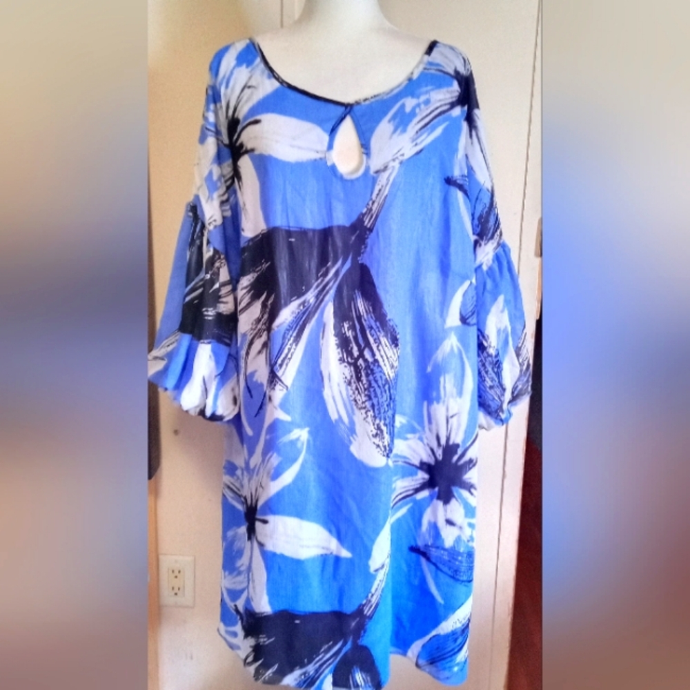Charmed by Nancy Rose Floral Dress NWT Lined Women's Size 3X Wedding Guest
